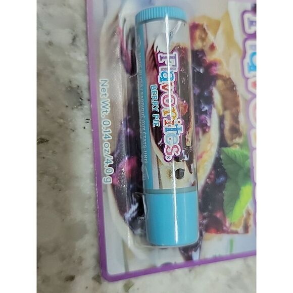 Flavorites Berry Pie Flavored Lip‎ Balm:4.0g/0.14oz. DISCONTINUED New - Picture 5 of 6